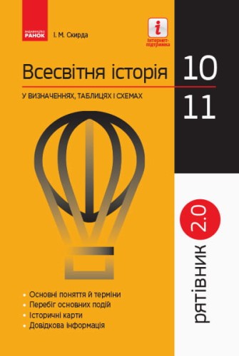 Всесвітня історія. 10-11 класи. Рятівник_2.0
