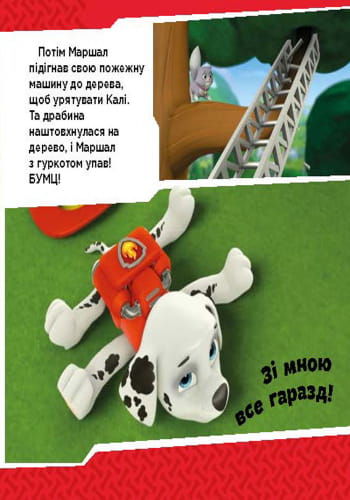 Щенячий патруль. Щенята б’ються з вогнем.