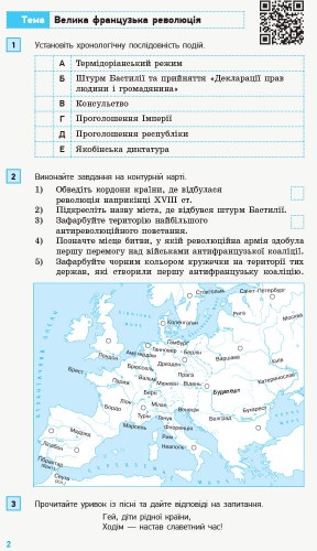 Всесвітня історія. 9 клас. Компетентнісні завдання