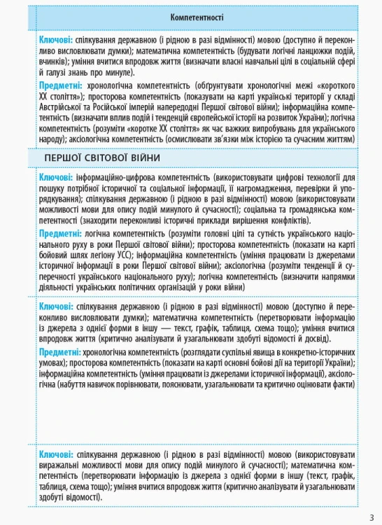 Історія України_10 клас. Календарно-тематичний план
