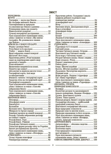 Географія. 6 клас. Мій конспект. Матеріали до уроків. ПГР003