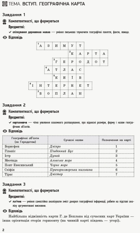 Географія. 8 клас. Посібник для вчителя