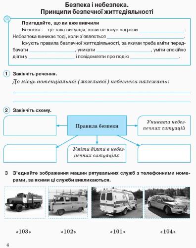 Основи здоров’я. 5 клас. Робочий зошит