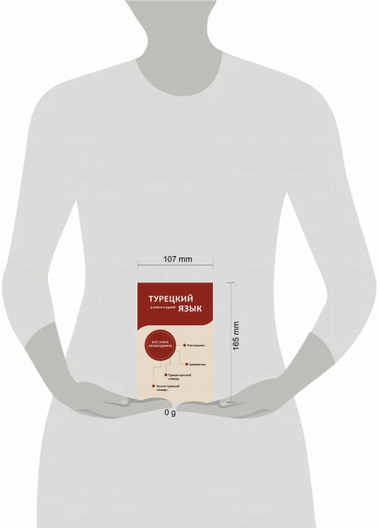 Турецкий язык. 4 книги в одной: разговорник, турецко-русский словарь, русско-турецкий словарь, грамматика
