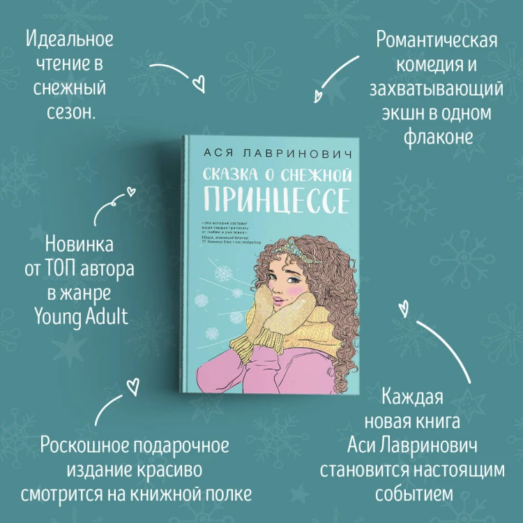 Комплект из книг: Сказка о снежной принцессе