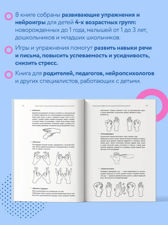 Нейропсихология детей от рождения до 10 лет. Развитие мозга и полезные игры