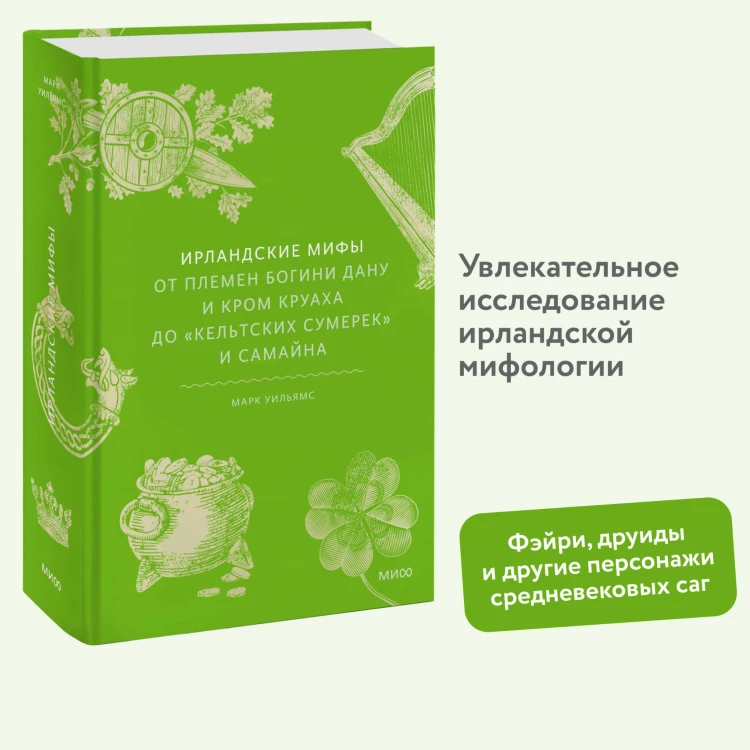 Ирландские мифы. От Племен Богини Дану и Кром Круаха до «кельтских сумерек» и Самайна