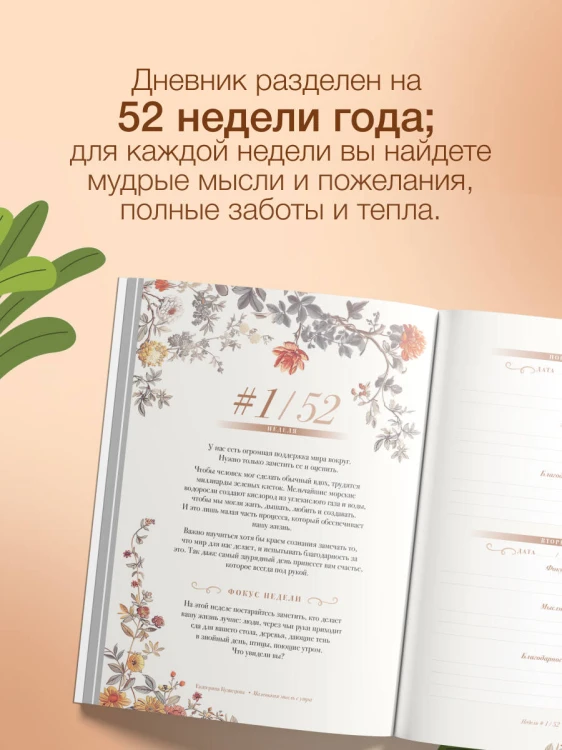 Маленькая мысль с утра. Дневник для записей