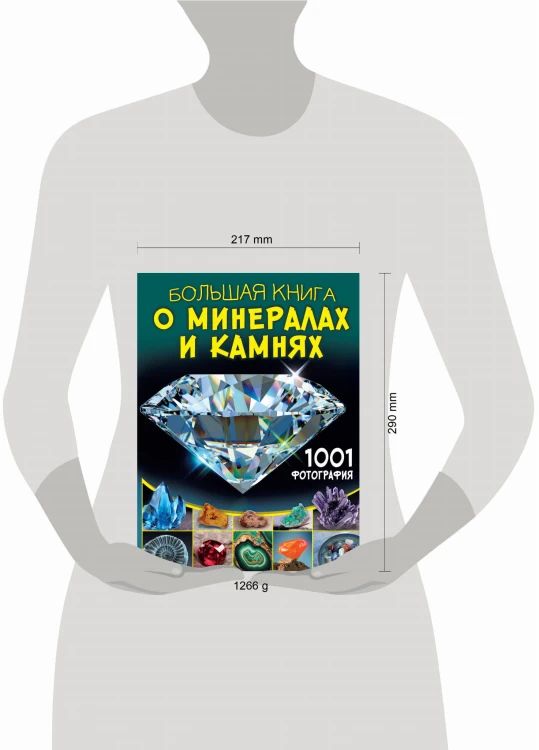 Большая книга о минералах и камнях. 1001 фотография