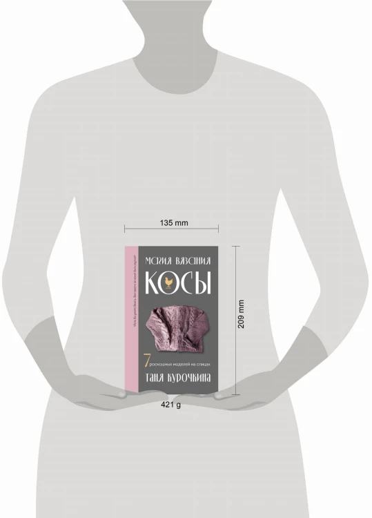 Магия вязания. КОСЫ. 7 роскошных моделей на спицах
