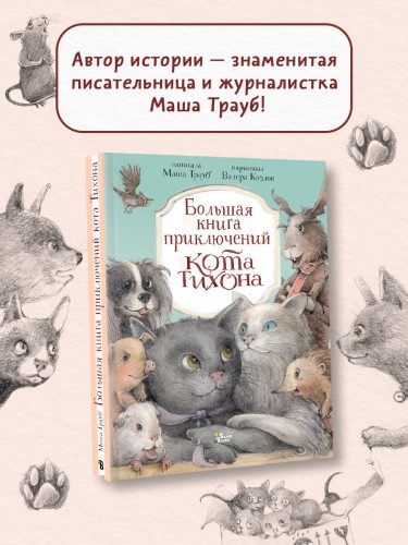 Большая книга приключений кота Тихона
