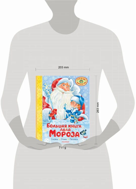 Большая книга Деда Мороза. Сказки. Стихи. Песенки