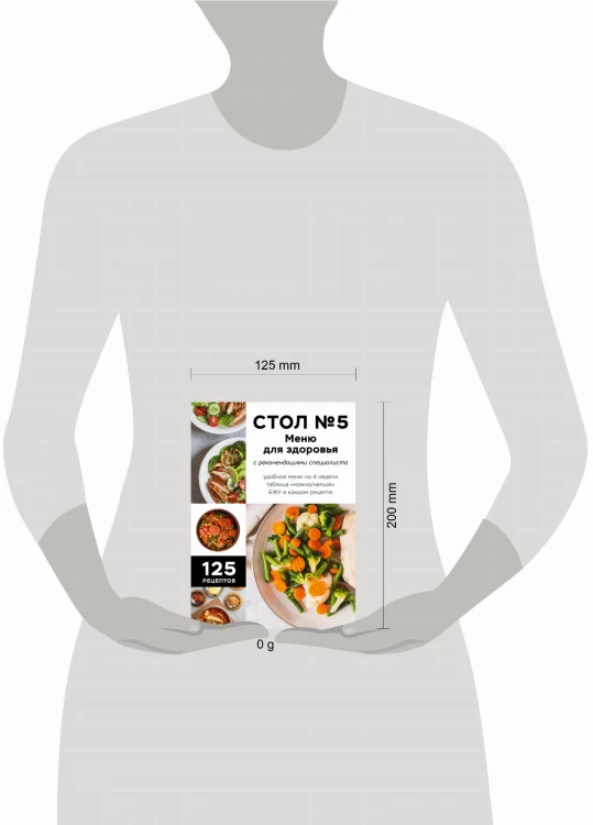 Стол №5. Меню для здоровья с рекомендациями специалиста