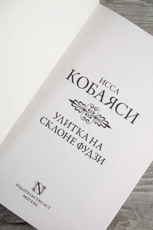 Улитка на склоне Фудзи