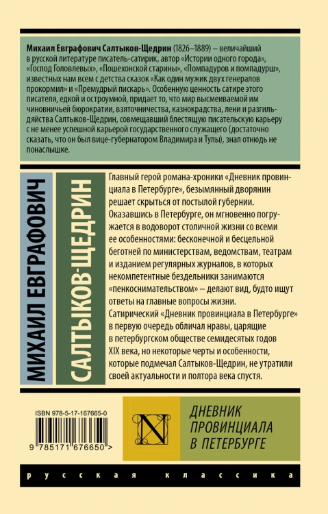 Дневник провинциала в Петербурге