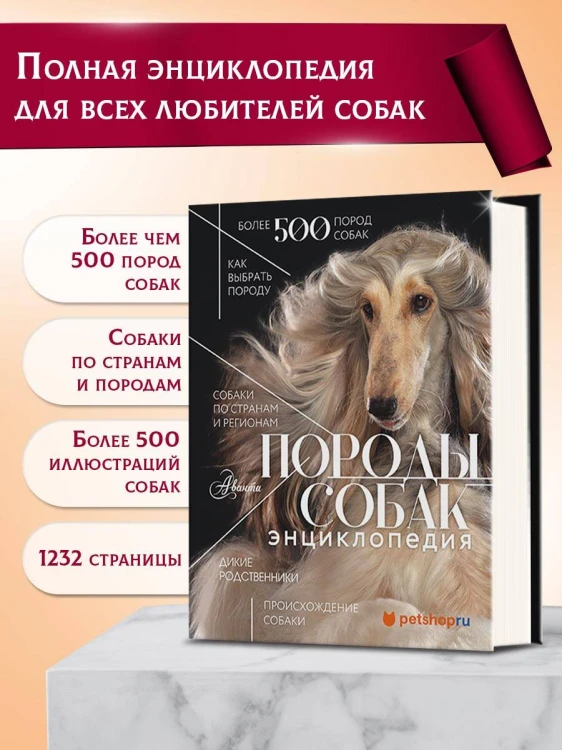 Породы собак Энциклопедия (первая обложка с борзой)