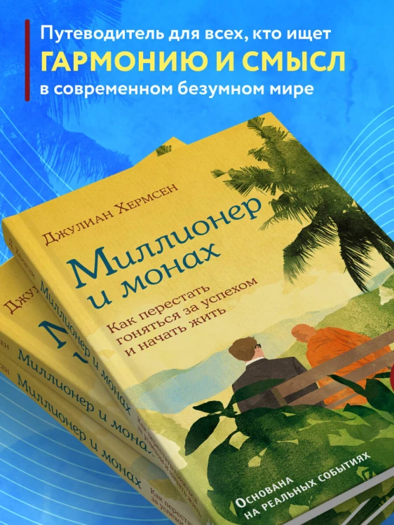 Миллионер и монах. Как перестать гоняться за успехом и начать жить.