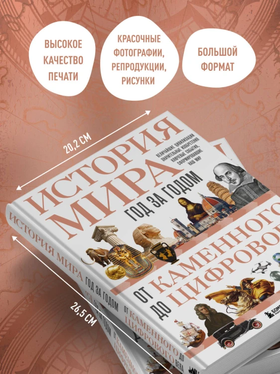 История мира. Год за годом от каменного до цифрового века