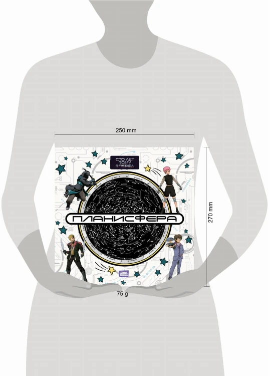 Планисфера. Звездное небо. "Сто лет тому вперед"
