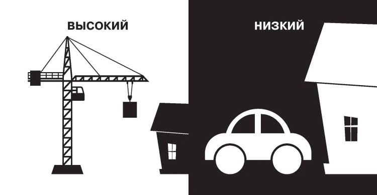 Противоположности. Первые тактильные книжки-картонки
