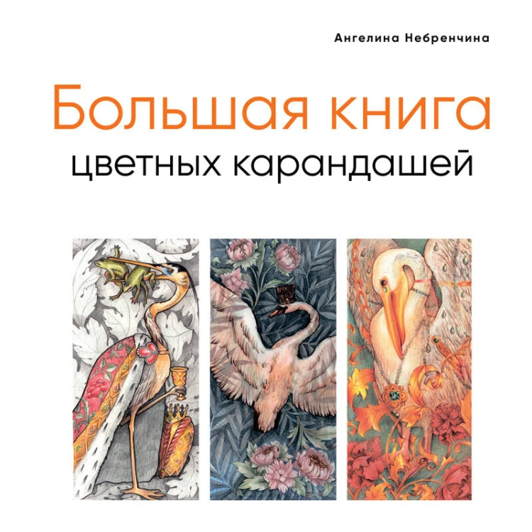 Большая книга цветных карандашей. Полное руководство по работе с нуля