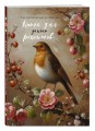 Книга для записи рецептов (Птица в вечернем свете)