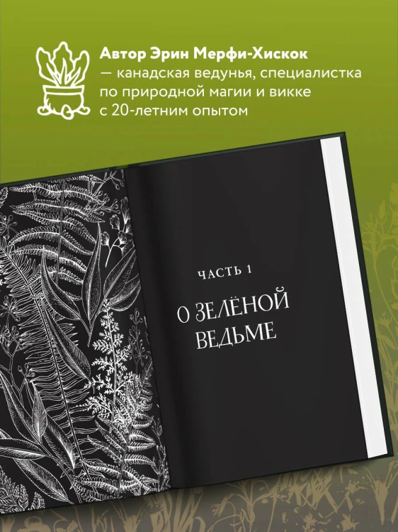 Комплект Green Witch. Полный путеводитель по природной магии трав, цветов, эфирных масел и многому другому и The witch's handbook. (ИК)
