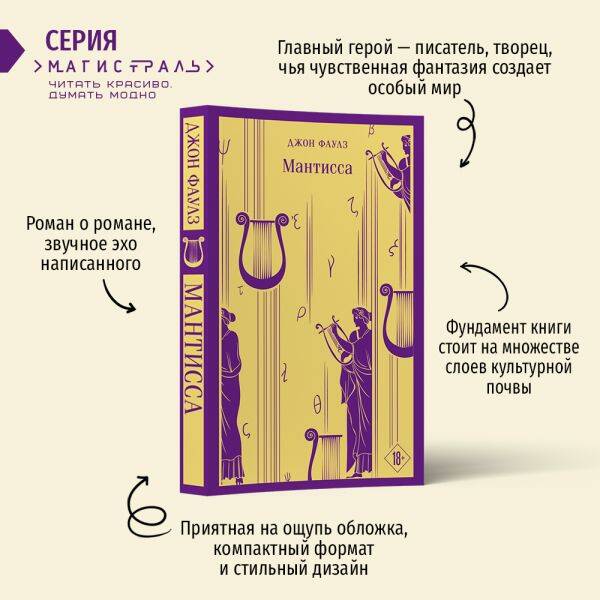 Набор книг Джона Фаулза (из 3-х книг: "Женщина французского лейтенанта", "Коллекционер", "Мантисса")