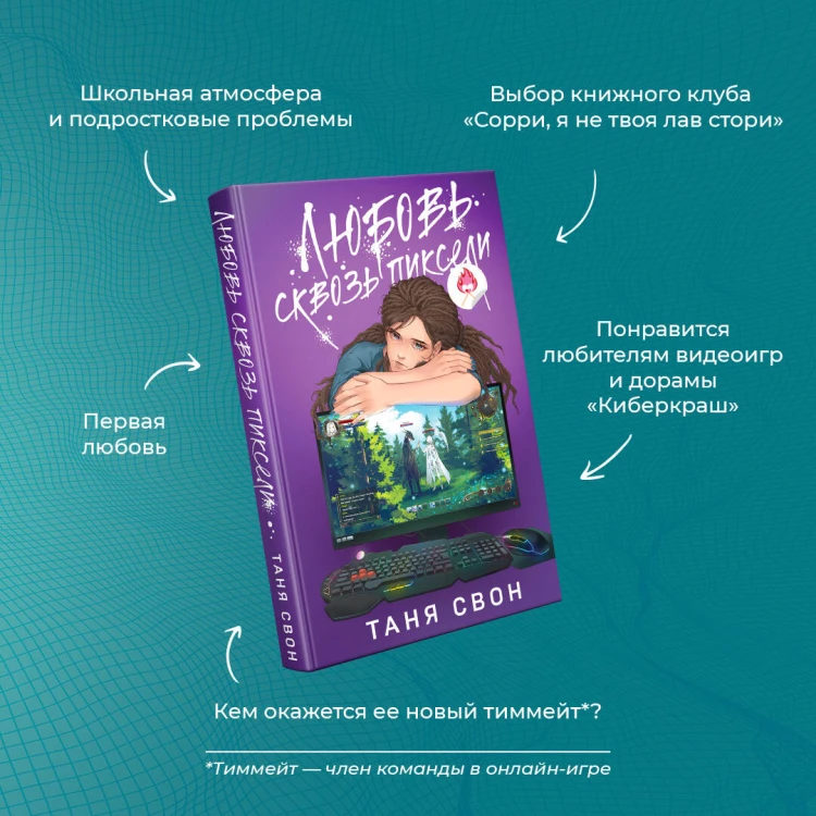 Комплект из 2-х книг: Двойные листочки + Любовь сквозь пиксели