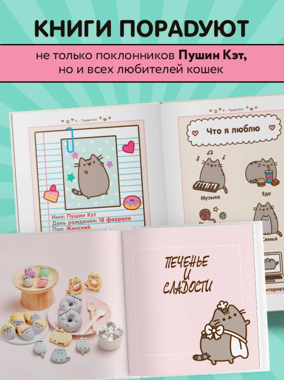 Комплект из 2х книг: Пушистая вселенная кошечки Пушин (ИК)