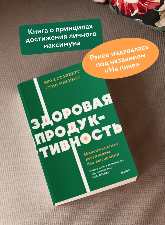 Здоровая продуктивность. Максимальные результаты без выгорания. NEON Pocketbooks