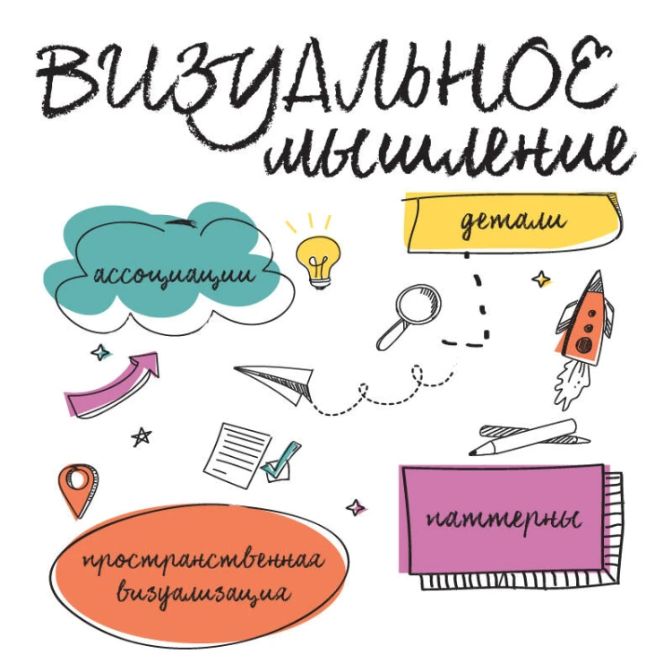 Визуальное мышление. Скрытые таланты людей, которые думают картинками, схемами и абстракциями