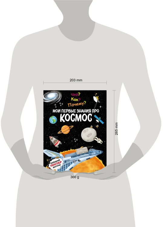 Что? Как? Почему? Мои первые знания про КОСМОС (с постером)