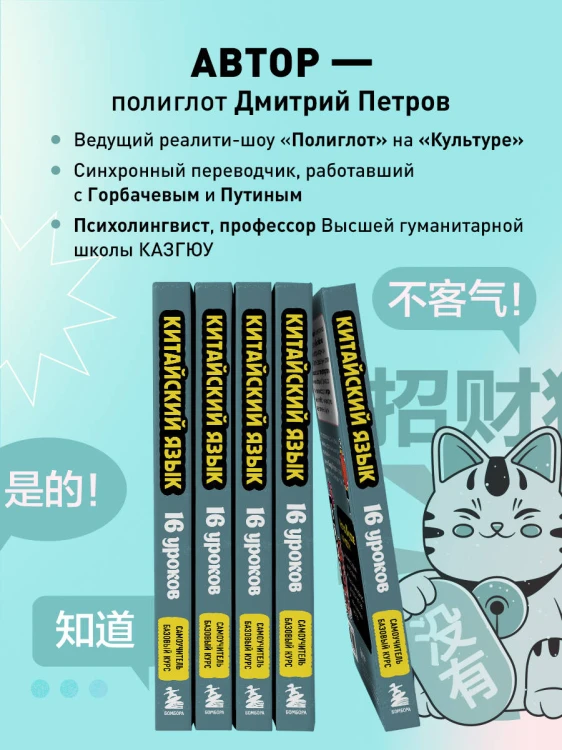 Китайский язык, 16 уроков. Базовый курс