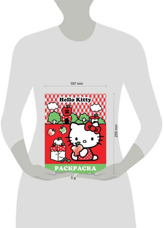 Hello Kitty. Раскраска
