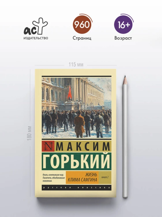 Жизнь Клима Самгина. В 2 кн. Книга 2