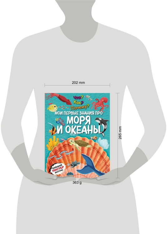 Что? Как? Почему? Мои первые знания про МОРЯ И ОКЕАНЫ (с постером)