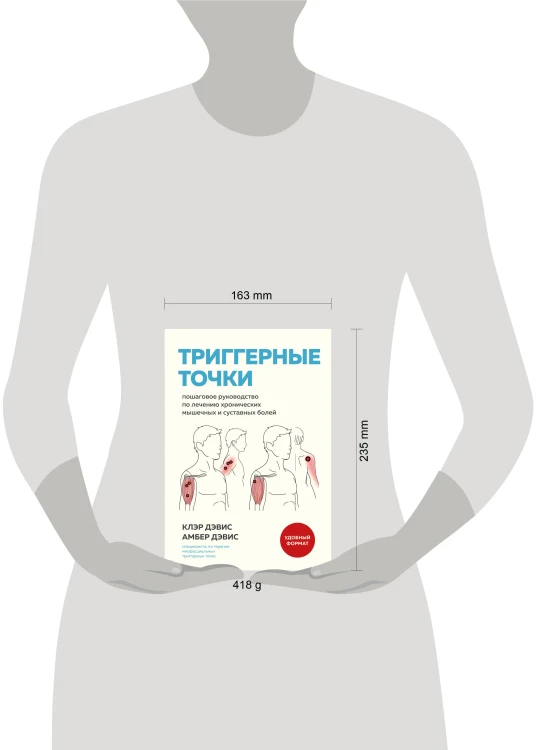 Триггерные точки. Пошаговое руководство по лечению хронических мышечных и суставных болей (мягкая обложка)
