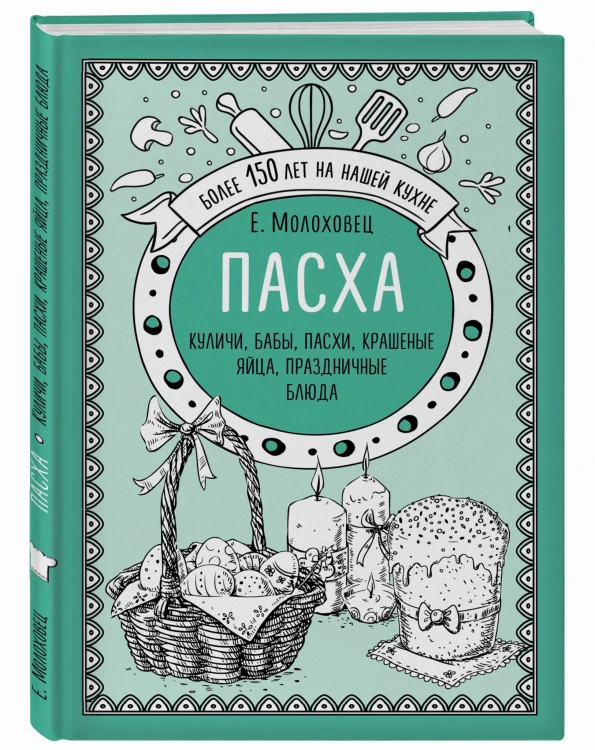 Пасха. Куличи, бабы, пасхи, крашеные яйца, праздничные блюда
