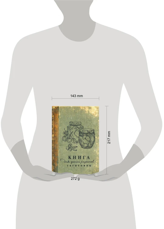 Книга для записи рецептов заготовок