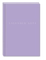 Lavender Note. Мои лавандовые мечты. Блокнот с цветными страницами (А5, обложка на ткани с тиснением фольгой)