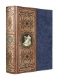 Всеобщая история мировой живописи. Книга в коллекционном кожаном инкрустированном переплете ручной работы с окрашенным и золоченым обрезом и многоцветным тиснением