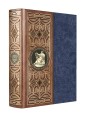 Всеобщая история мировой живописи. Книга в коллекционном кожаном инкрустированном переплете ручной работы с окрашенным и золоченым обрезом и многоцветным тиснением