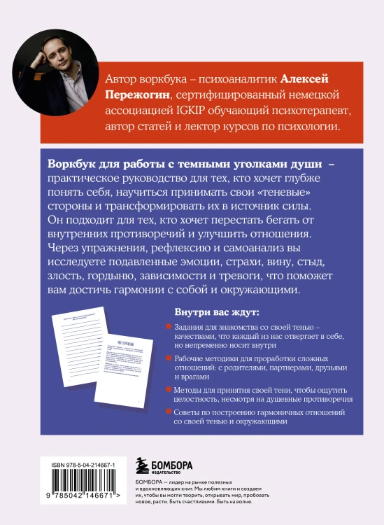 Я и моя тень. Примите свою тень, чтобы засиять! Воркбук для работы с темными уголками души