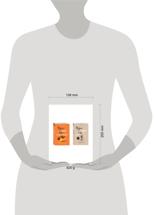 Комплект из 2х книг: Иди туда, где страшно+ Иди туда, где трудно (ИК)