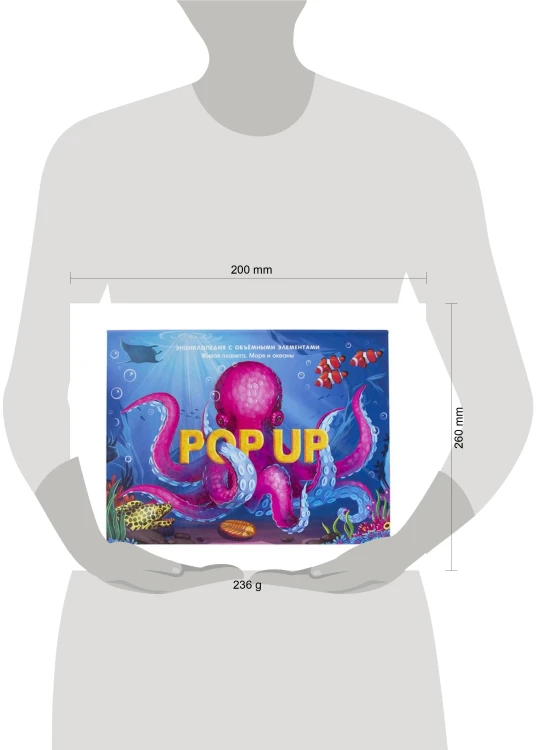 POP UP энциклопедия. Море книжка-панорамка (интегральная)