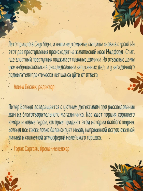 Убийства в пляжных домиках. Детективное агентство «Благотворительный магазин» (#2)