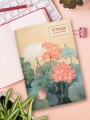 Тетрадь для иероглифов (лотосы)