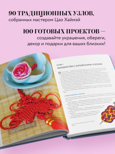 Китайские узлы от А до Я. Полное иллюстрированное руководство по техникам и приемам плетения