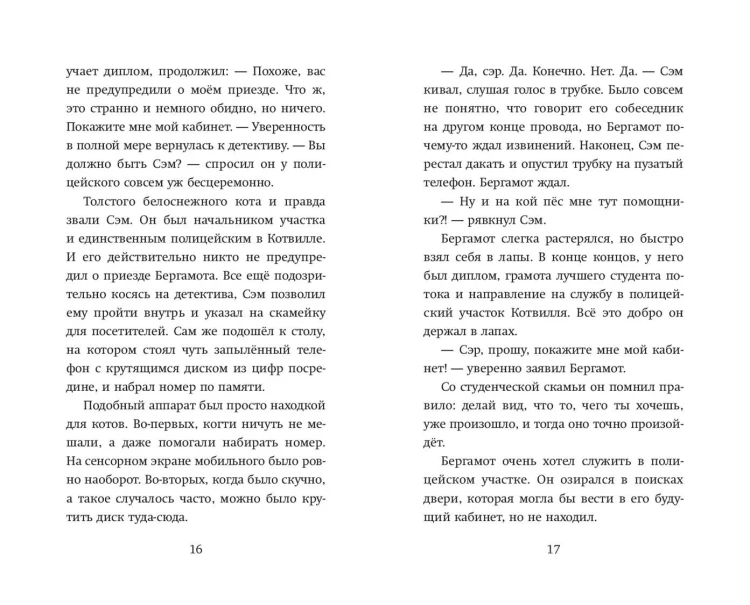 Четыре расследования кота Бергамота